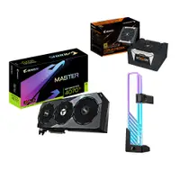 在飛比找PChome24h購物優惠-技嘉RTX 4070 Ti AORUS MASTER 12G