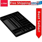 Ernst MFG 10-Compartment Stackable Drawer Organizer for Garage Tool Storage