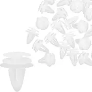 uxcell 25 Pcs White Door Trim Panel Retainer Clips 51411973500 for BMW