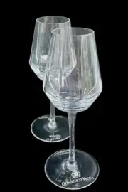 Rogaska Signature DOMINICO VACCA JULIE WINE GLASSES Set Of 2 NEW IN BOX