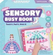jackinthebox Sensory Craft Activity – Touch & Stick Textures - Magical