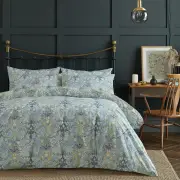 William Morris Woodland Weeds Quilt Cover Set-Queen