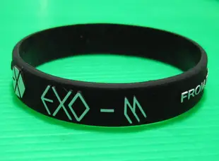 ★allpop★ EXO [ 立體 果凍手環 ] 鹿晗款 現貨 韓國進口 矽膠手環 EXO-M