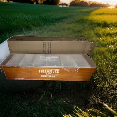 Tullamore Dew Irish (wood) Whiskey Fruit/condiment tray Commercial Grade