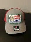 Red Man TNT Pulling Series Chewing Tobacco Trucker Hat Richardson 112 Vintage