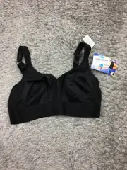 Carnival Coolmax Sports Bra Black Style 603 38B