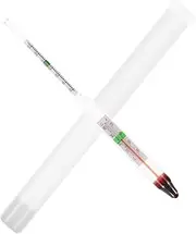 CAXUSD 1Set Aquarium Hydrometer Glass Salinity Tester for Accurate Water Density Measurements Fish Tanks Easy to Use and Read Durable Design for Aquatic Environments