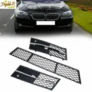 Set Front Bumper Lower Grill Center Left Right For BMW 5 Series F10 F11 10-2013