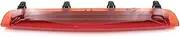 Pexorin 1Pc LED 3rd third Brake Light High Mount Rear Top Light, for, for A3 S3, For Sportback 2004-2013 Third Tail Stop Lamp Car Third Brake Light(Black RED LENS)