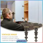 HINGES REPLACE RETRO SCREWS SET ZINC ALLOY ACCESSORY ANTIQUE