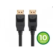 Monoprice 41279 MONOPRICE SELECT SERIES DISPLAYPORT 1.2A CABLE 3FT (10-PACK)