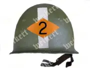 Water decals DEC832 insignia for US ARMY helmets - 2nd RANGERS with Officer Bar