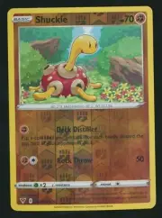 2020 POKEMON VIVID VOLTAGE REVERSE HOLO HP 70 85/185 UNPLAYED SHUCKLE
