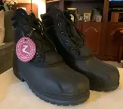 NWT HORZE PUDDLE BOOTS MUCKING BOOTS WITH LACES REMOVABLE INSOLE LADIES Sz 8