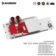 Barrow GPU Water Block For MSI 3090 3080 TI RTX GAMING X,TRIO 10G 24G,5V Light