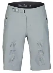 Fox Racing Flexair Mens MTB Mountain Bike Shorts w/Liner Cloud Gray