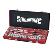 Sidchrome SCMT13110 - Socket Set 3/8 Drive 56 Piece AF/M