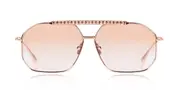 Anna-Karin Karlsson LE BOSS 2.0 Rose Gold Men's Sunglasses Gold Size 62