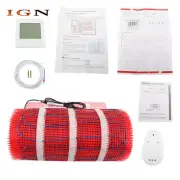 100 Sqft 120V Electric Radiant Floor Heating System For Under Tile And Laminate