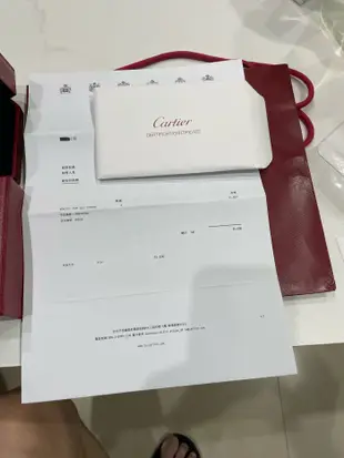 台灣專櫃購入～稀少釋出Cartier D’AMOUR小型款18k玫瑰金單鑽9分手鍊～2022年6月購入最新證全配