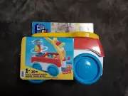 New Mega Bloks Tourni Wagon Fisherprice Block Spinning educational Fine Motor