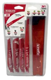 NEW!! DIABLO Bi-Metal Reciprocating Saw Blade Set (20-Piece) UNOPENED DS0020SPC2