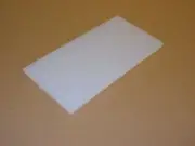 3 mm Nylon6 extruded sheet 300 mm x 200 mm Plastic Engineering Nylon plate