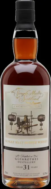Single Malts Of Scotland Marriage Cask Glenrothes 31 Year Old Single Malt Whisky (700mL)