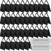 20 Sets Photography Sand Bags with Hook Sturdy Heavy Duty Stage Weight Sandba...