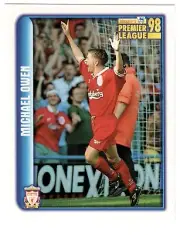 1997-98 Merlin Premier League Michael Owen Album Sticker #256