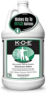 K-O-E Kennel Odor Mild Ginger Eliminator, 1-Gallon