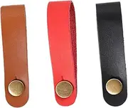 Generic 3pcs Guitar Headstock Strap Tie Neck Strap for Acoustic/electric Bass Guitars Accessories