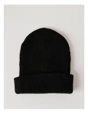 [Blaq] Essential Knit Beanie in Black