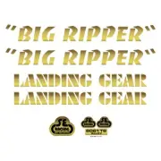 SE BIKES DECAL SE BIKES SET BIG RIPPER GD
