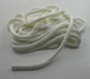 Marine Grade Double Braid Nylon Rope 3/8 x 300 ft White for Dock Anchor Line