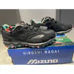 MIZUNO  D1GA241101 SPORTSTYLE X 永井博 皮革/麂皮WAVE MUJIN TL 休閒鞋