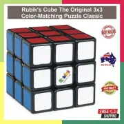 Rubik's Cube The Original 3x3 Color-Matching Puzzle Classic Problem-Solving AU