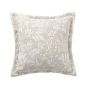 Bianca Amelia Square Stone Polyester/Cotton Cushion 43x43cm