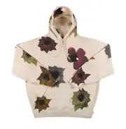 SUPREME Nate Lowman Hoodie Sweatshirt Men's Size Large Sealed