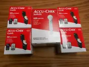 200 ACCU-CHEK GUIDE TEST STRIPS AND FREE BOX OF 100 SOFTCLIX LANCETS