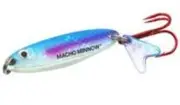 Northland Tackle Macho Minnow Spoon 3 - Super Glo Rainbow - Ice Lure 1/8 oz