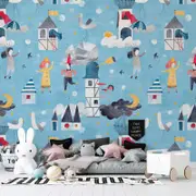 [Namly Design] Wall Paper - Whimsical Adventure