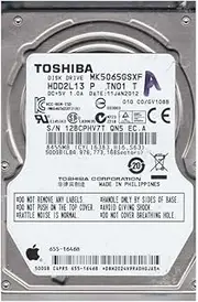 Toshiba 2.5" 500GB SATA Hard Drive (MK5065GSXF) (Renewed)