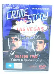 Crime Story Las Vegas Season 2 Volume 1 episodes 21-25 - DVD Series New