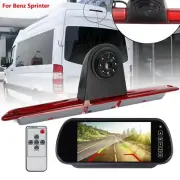 Mercedes Sprinter CCD Reverse Camera+7" Monitor Rear View Brake light W906 07-16