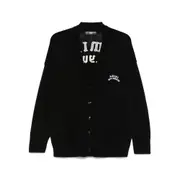 [Amiri] Amiri Cotton Cardigan XS BLACK