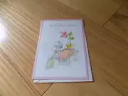 vintage Marion Heath Get Well Greeting Card Mouse Mice