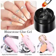BORN PRETTY 5g/Box Rhinestones Glue Nail Gel For Manicure Jewelry Decorations