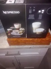 Nespresso Vertuo Capsules & 2 NIB Milk Frothers
