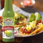 4 pack Gourmet "Salsa Castillo" Mexico Lindo Hot Sauce Salsas (5oz/ea)